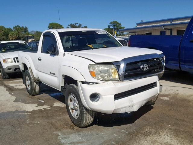 5TENX62N46Z214432 - 2006 TOYOTA TACOMA PRE WHITE photo 1