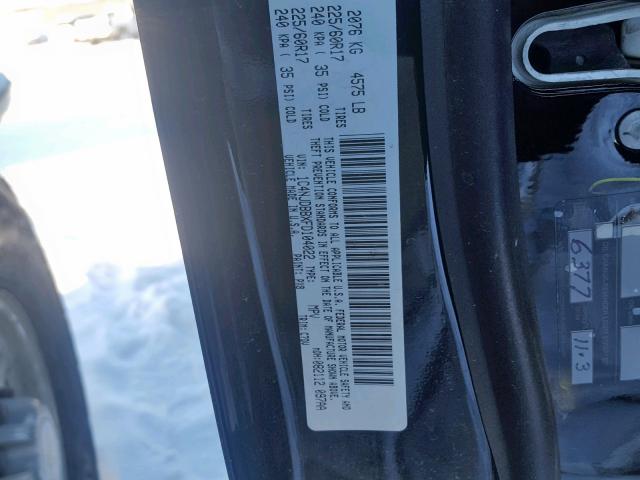 1C4NJDBBXFD104022 - 2015 JEEP COMPASS SP Қара фото 10