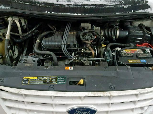 2FTZA54606BA19400 - 2006 FORD FREESTAR WHITE photo 7