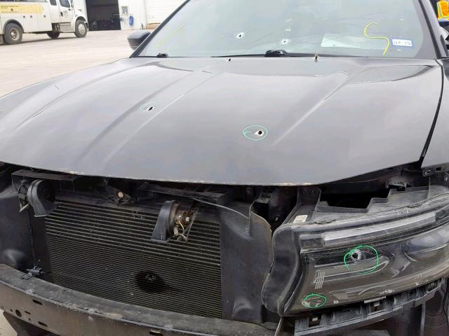 2C3CDXHG3FH917373 - 2015 DODGE CHARGER SX BLACK photo 9