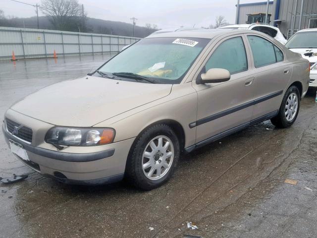 YV1RS61R422154939 - 2002 VOLVO S60 TAN photo 2