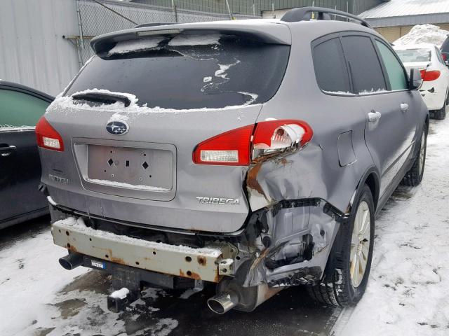 4S4WX97D294400212 - 2009 SUBARU TRIBECA LI GRAY photo 4