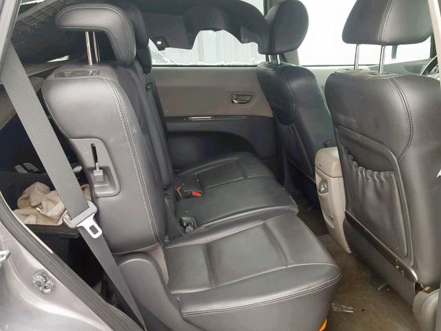 4S4WX97D294400212 - 2009 SUBARU TRIBECA LI GRAY photo 6