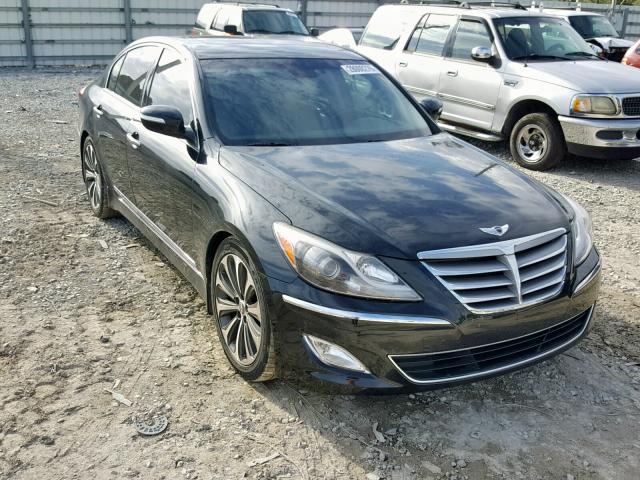 KMHGC4DHXCU202401 - 2012 HYUNDAI GENESIS 5. BLACK photo 1