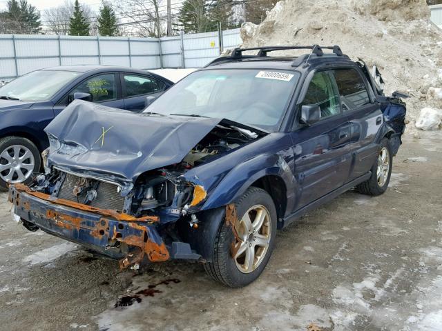 4S4BT62C937115682 - 2003 SUBARU BAJA SPORT BLUE photo 2