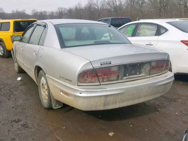 1G4CW54K314267076 - 2001 BUICK PARK AVENU GRAY photo 3