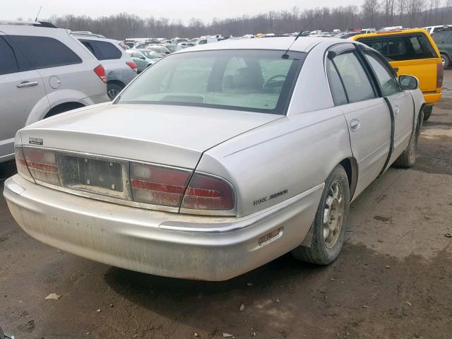 1G4CW54K314267076 - 2001 BUICK PARK AVENU GRAY photo 4