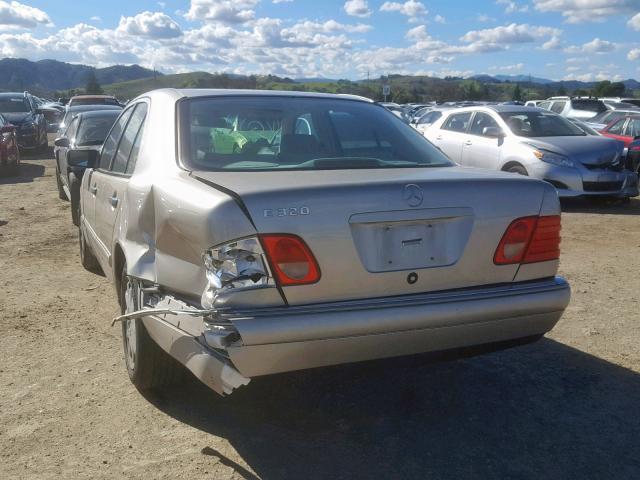 WDBJF65H5XA894987 - 1999 MERCEDES-BENZ E 320 BEIGE photo 3