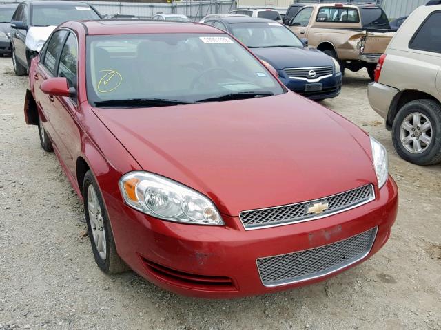 2G1WB5E32E1138227 - 2014 CHEVROLET IMPALA LIM RED photo 1