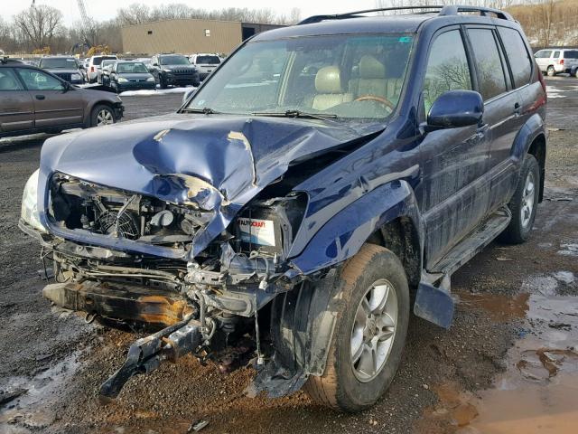 JTJBT20XX60102243 - 2006 LEXUS GX 470 BLUE photo 2