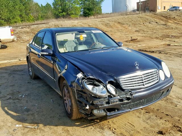 WDBUF65J65A713540 - 2005 MERCEDES-BENZ E 320 BLUE photo 1