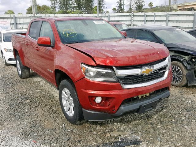 1GCGSBE31F1120268 - 2015 CHEVROLET COLORADO L RED photo 1