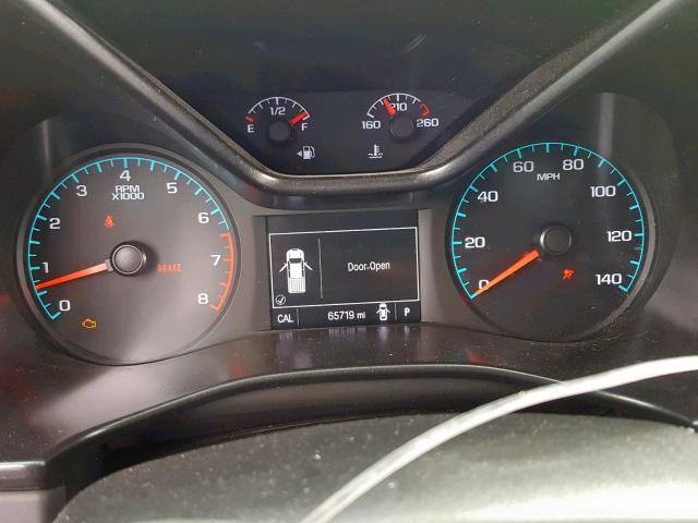 1GCGSBE31F1120268 - 2015 CHEVROLET COLORADO L RED photo 8