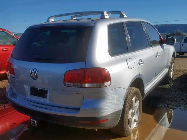 WVGZG77L55D023779 - 2005 VOLKSWAGEN TOUAREG 3. BLUE photo 4