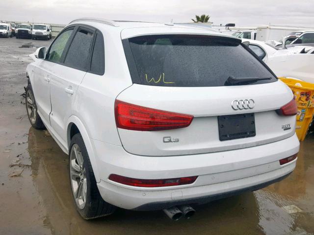 WA1ECCFS1JR021602 - 2018 AUDI Q3 PREMIUM WHITE photo 3