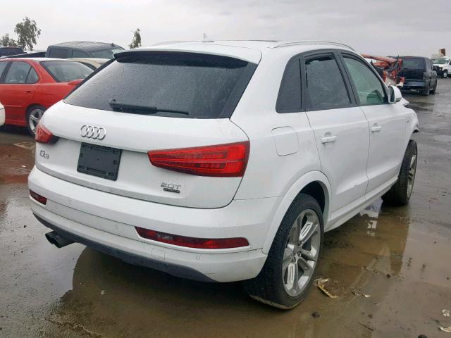 WA1ECCFS1JR021602 - 2018 AUDI Q3 PREMIUM WHITE photo 4