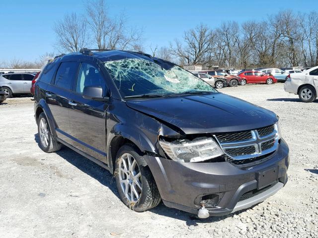 3C4PDDFG3HT508606 - 2017 DODGE JOURNEY GT GRAY photo 1