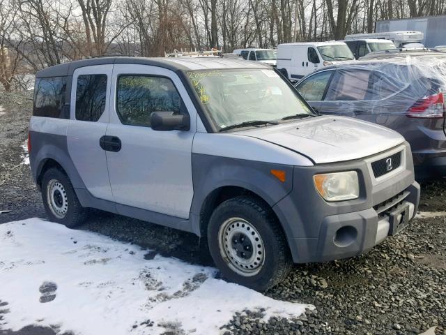 5J6YH28284L007211 - 2004 HONDA ELEMENT DX GRAY photo 1