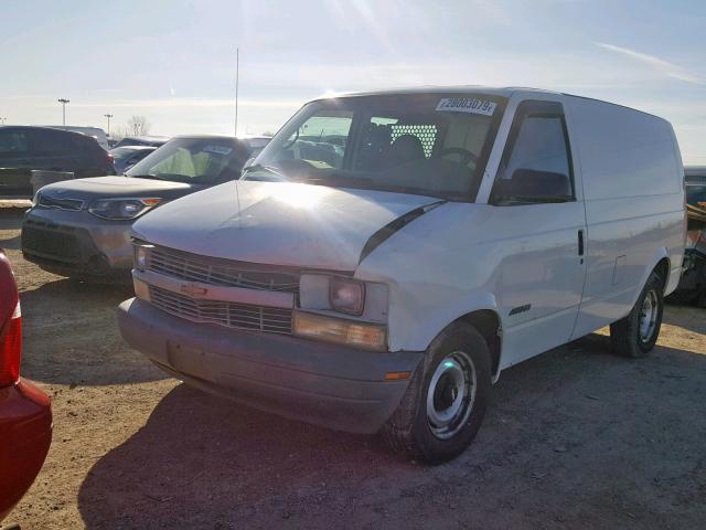 1GCDM19W4YB103215 - 2000 CHEVROLET ASTRO WHITE photo 2