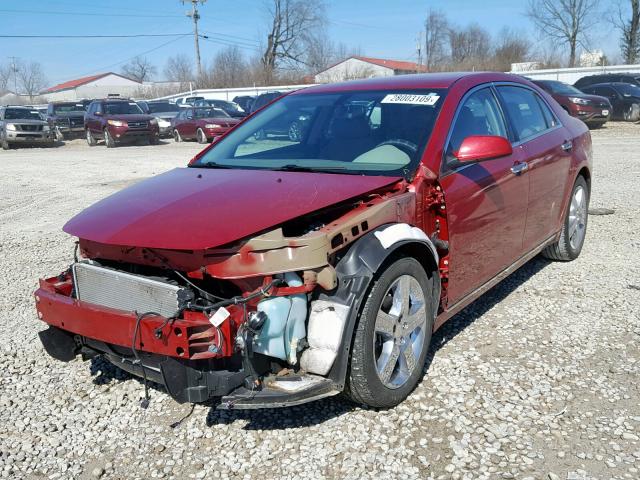 1G1ZC5E06CF371341 - 2012 CHEVROLET MALIBU 1LT 红色 照片 2