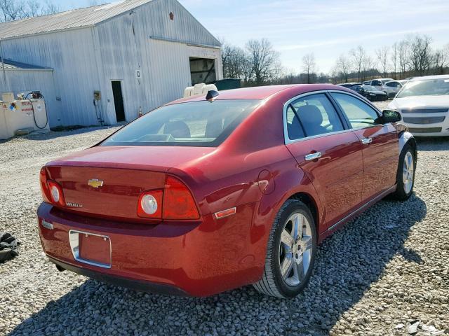 1G1ZC5E06CF371341 - 2012 CHEVROLET MALIBU 1LT 红色 照片 4
