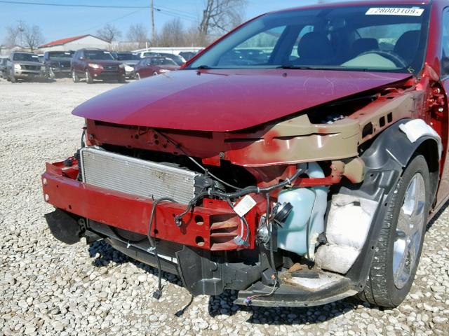 1G1ZC5E06CF371341 - 2012 CHEVROLET MALIBU 1LT 红色 照片 9