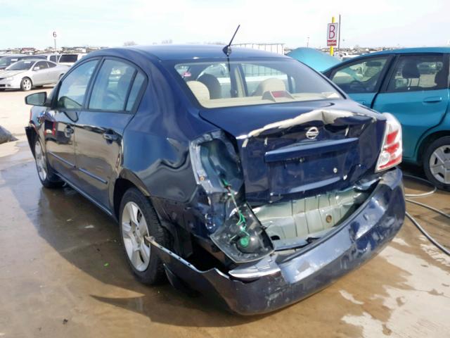 3N1AB61E49L679592 - 2009 NISSAN SENTRA 2.0 BLUE photo 3