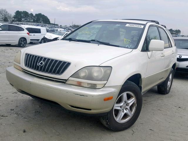 JT6GF10U9Y0070976 - 2000 LEXUS RX 300 WHITE photo 2