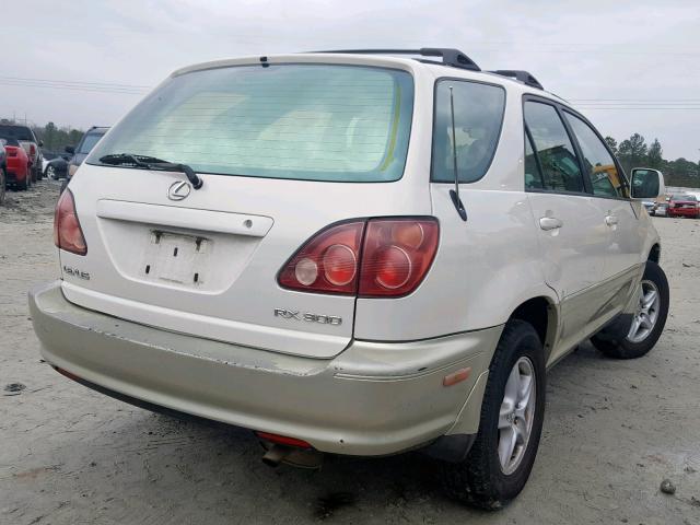 JT6GF10U9Y0070976 - 2000 LEXUS RX 300 WHITE photo 4