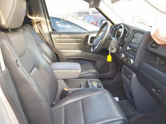 2HJYK16576H522419 - 2006 HONDA RIDGELINE SILVER photo 5