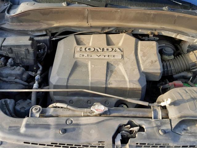 2HJYK16576H522419 - 2006 HONDA RIDGELINE SILVER photo 7