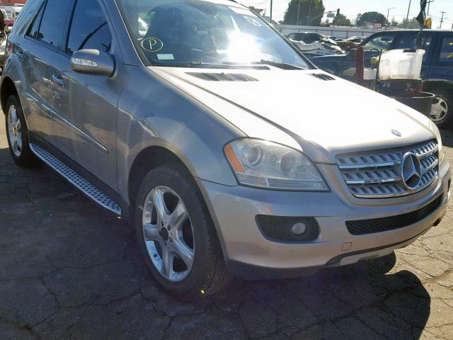 4JGBB86E98A429207 - 2008 MERCEDES-BENZ ML 350 GRAY photo 1