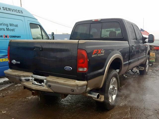 1FTWW31PX6EC91656 - 2006 FORD F350 SRW S BLACK photo 4