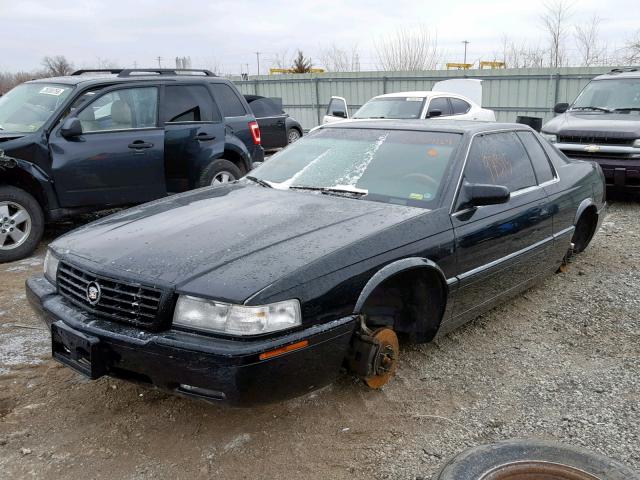 1G6ET12991B106678 - 2001 CADILLAC ELDORADO T BLACK photo 2