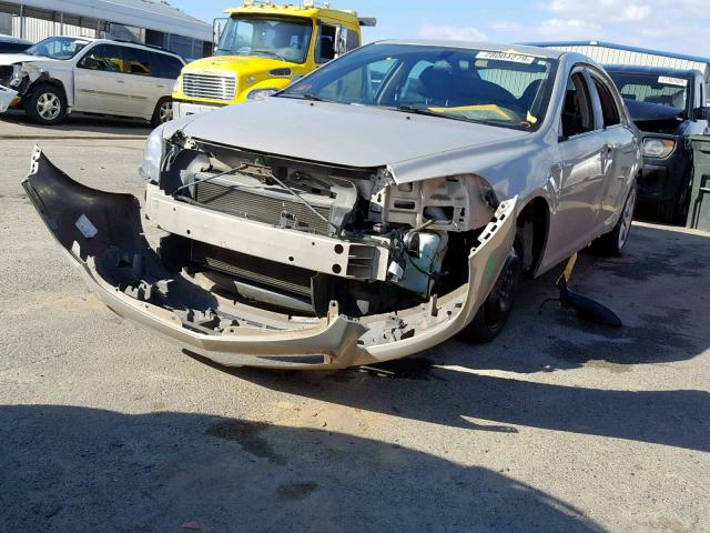 1G1ZA5E02CF114845 - 2012 CHEVROLET MALIBU LS GOLD photo 2