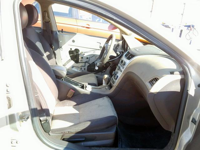 1G1ZA5E02CF114845 - 2012 CHEVROLET MALIBU LS GOLD photo 5