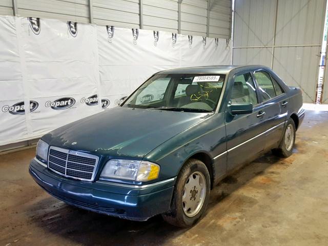 WDBHA28E2RF106051 - 1994 MERCEDES-BENZ C 280 BLUE photo 2