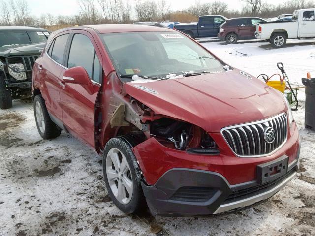 KL4CJASB1GB675752 - 2016 BUICK ENCORE RED photo 1