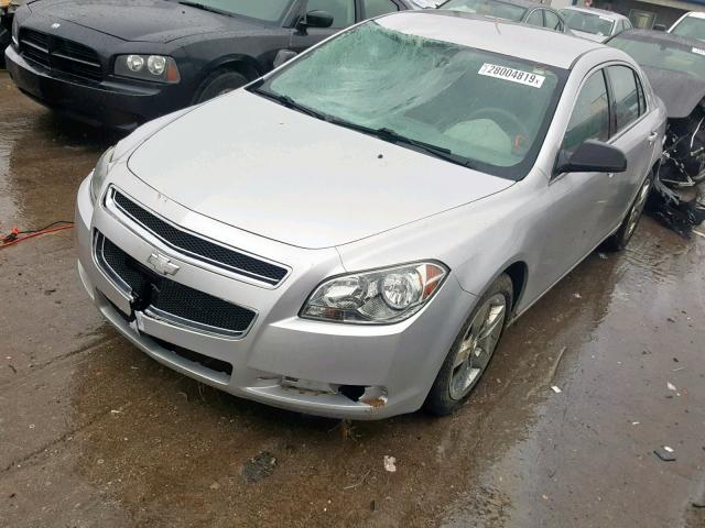 1G1ZA5EU3BF130201 - 2011 CHEVROLET MALIBU LS SILVER photo 2