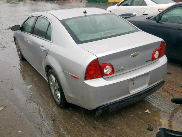1G1ZA5EU3BF130201 - 2011 CHEVROLET MALIBU LS SILVER photo 3