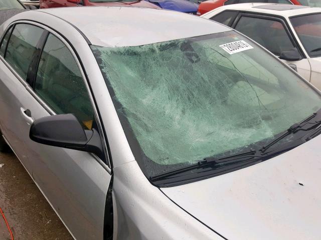 1G1ZA5EU3BF130201 - 2011 CHEVROLET MALIBU LS SILVER photo 9