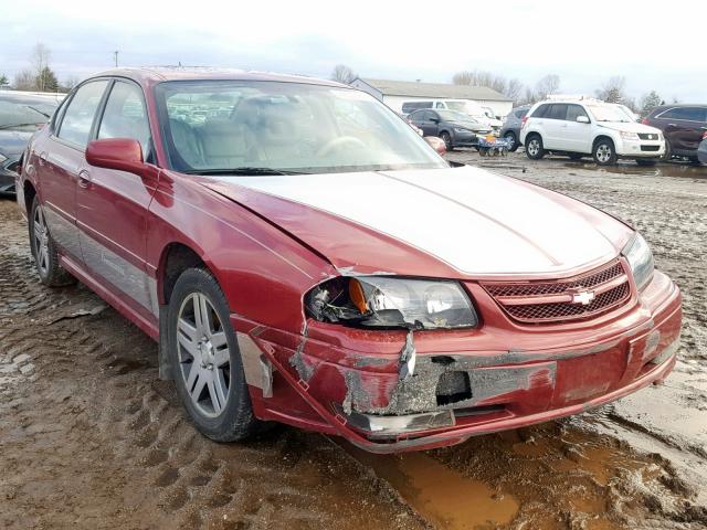 2G1WP521059306095 - 2005 CHEVROLET IMPALA SS MAROON photo 1