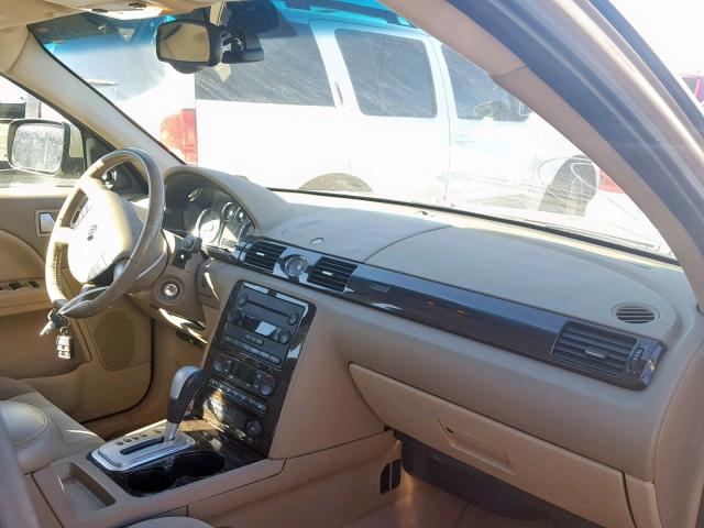 1MEFM40135G611510 - 2005 MERCURY MONTEGO LU BEIGE photo 9