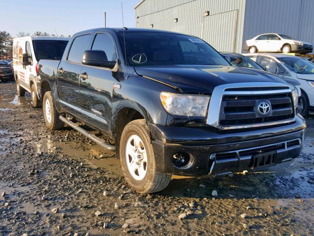 5TFEY5F16CX122403 - 2012 TOYOTA TUNDRA CRE BLACK photo 1