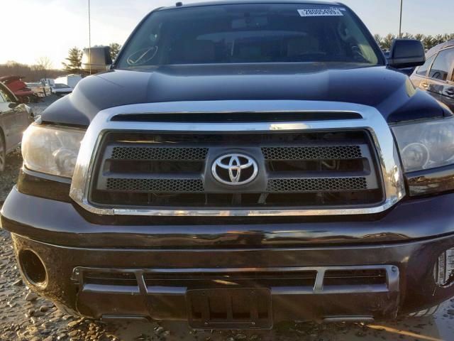 5TFEY5F16CX122403 - 2012 TOYOTA TUNDRA CRE BLACK photo 9