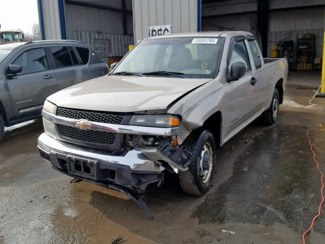 1GCCS198058107919 - 2005 CHEVROLET COLORADO SILVER photo 2