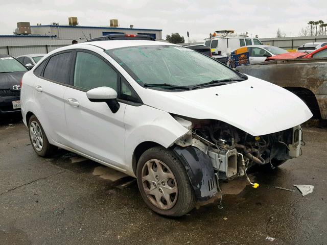 3FADP4AJ5CM112344 - 2012 FORD FIESTA S WHITE photo 1