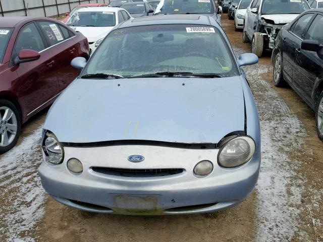 1FALP52U1VG218264 - 1997 FORD TAURUS GL BLUE photo 7