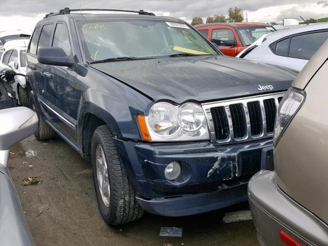 1J8HR58N37C611082 - 2007 JEEP GRAND CHER GRAY photo 1