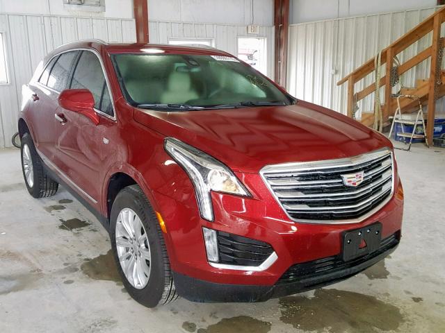 1GYKNARS5KZ123483 - 2019 CADILLAC XT5 RED photo 1